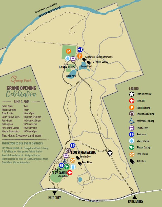 Garey Park Map